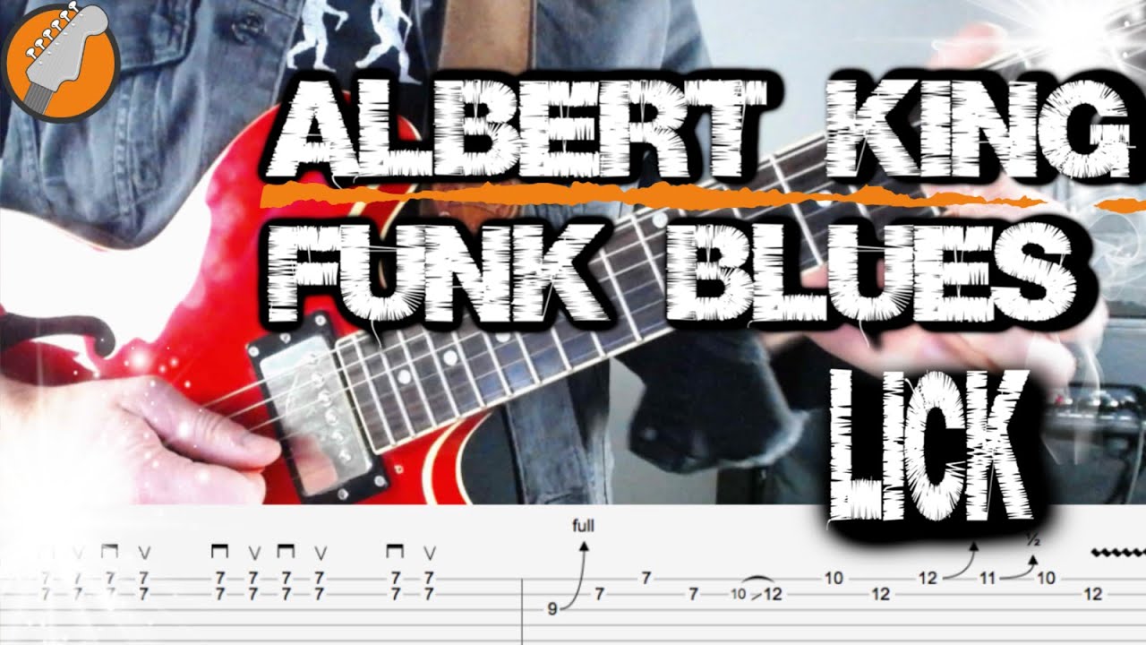 Funky Albert King Blues Lick (with guitar tabs!)