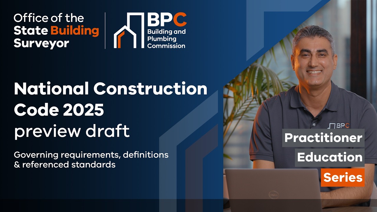 Changes to governing requirements, definitions and referenced standards of NCC 2025 preview draft