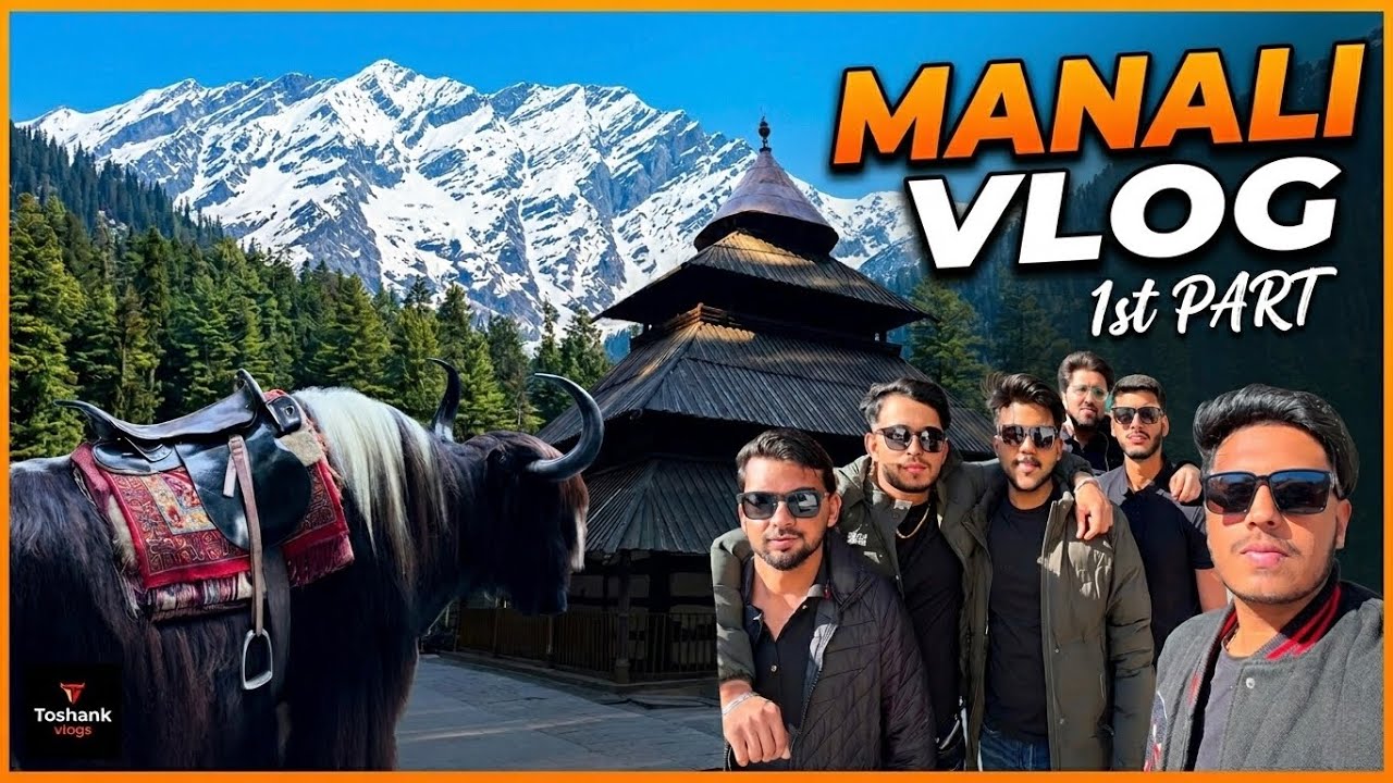 Manali Trip Begins 🔥 | Travel Vlog | Part 1