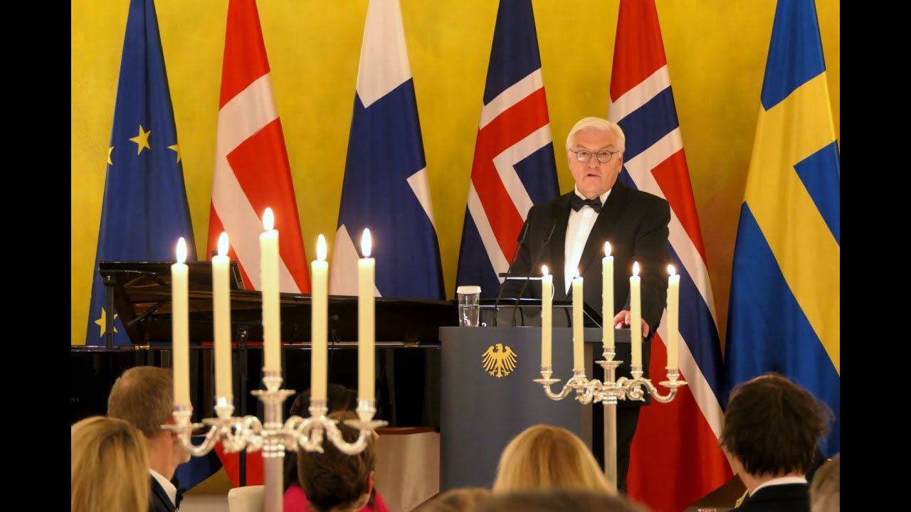Nordische Könige, Prinzen und Präsidenten im Schloss Bellevue