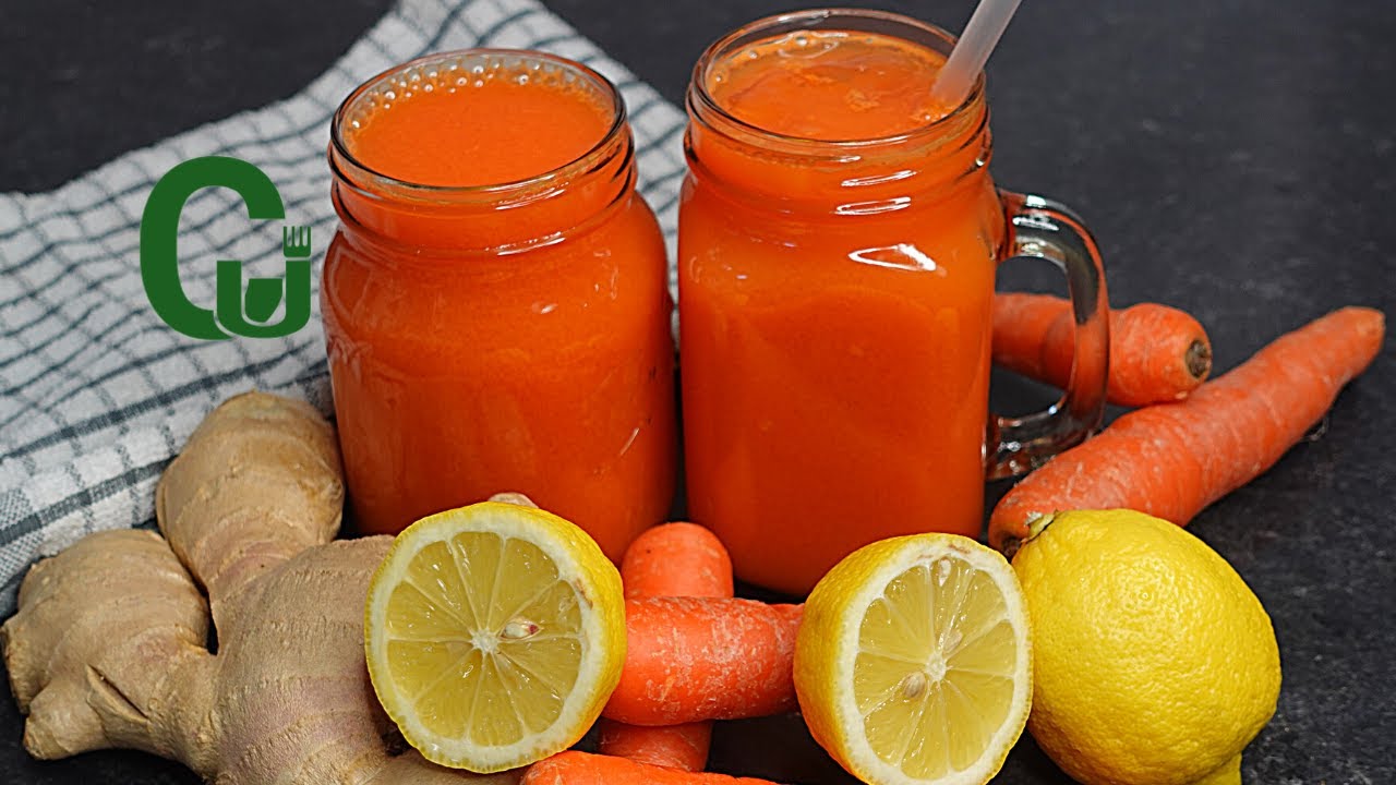For GLOWING & RADIANT Skin | Carrot, Ginger and Lime juice - Chinwe Uzoma Kitchen