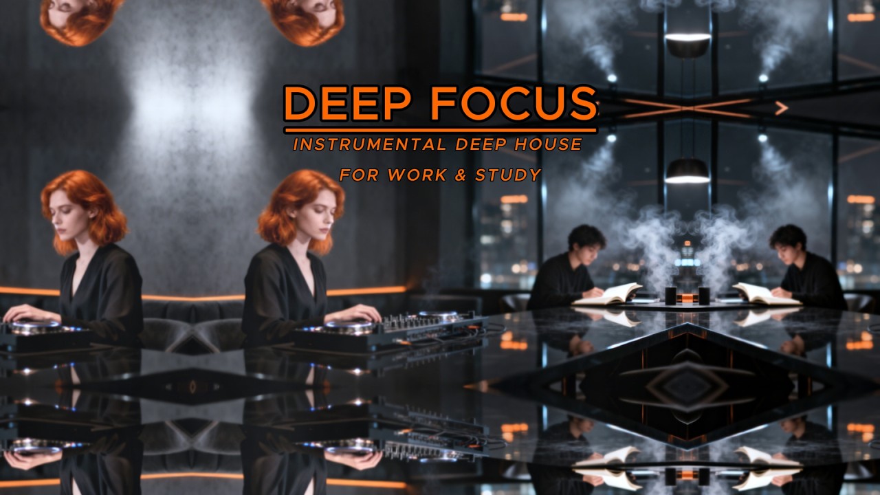 Deep House for Focus | Instrumental Deep House for Study, Work & Concentration