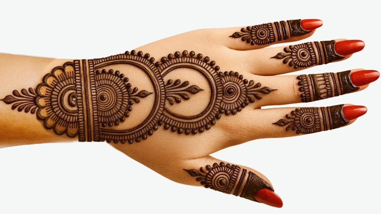 Beautiful easy mendhi design 🤩🤩#viral #viralvideo #mendhikadesigns #mendhidesign #viralvideos 