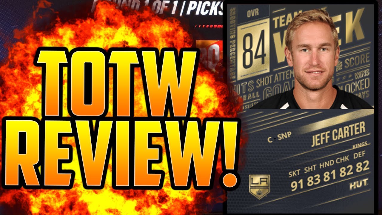 NHL 19 HUT - TOTW WEEK 1 BREAKDOWN!