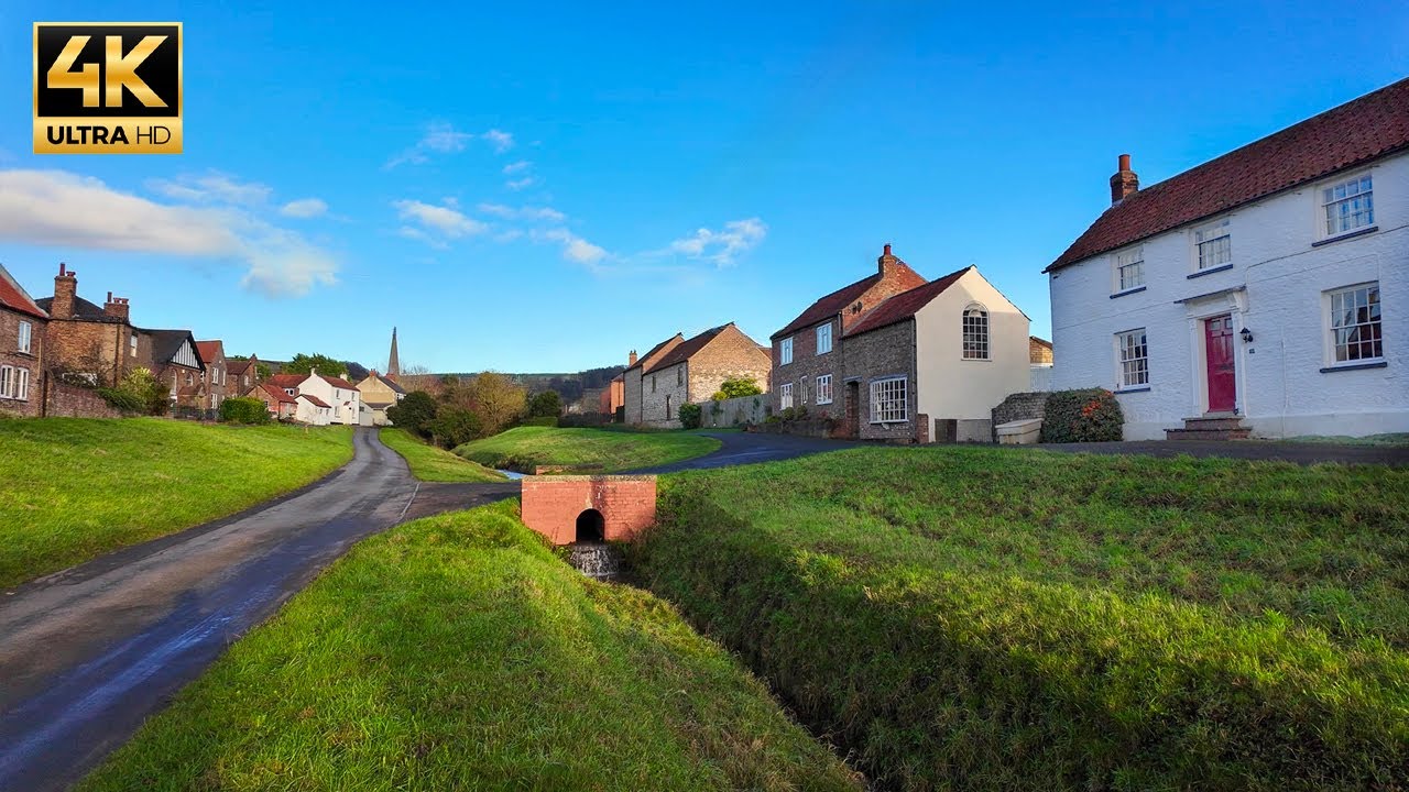 Peaceful Winter Walk in Hidden Gem Village | BISHOP WILTON, ENGLAND.