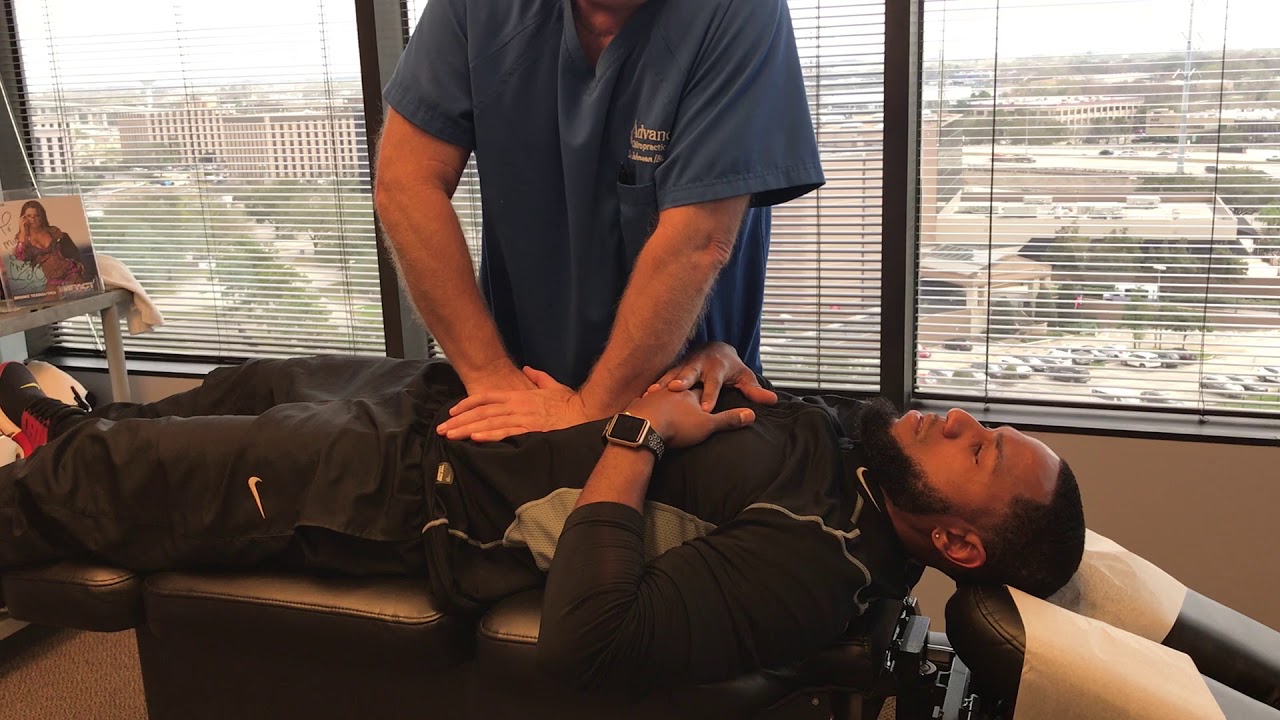 First Time Chiropractic Adjustment Helps Football Star's Injury