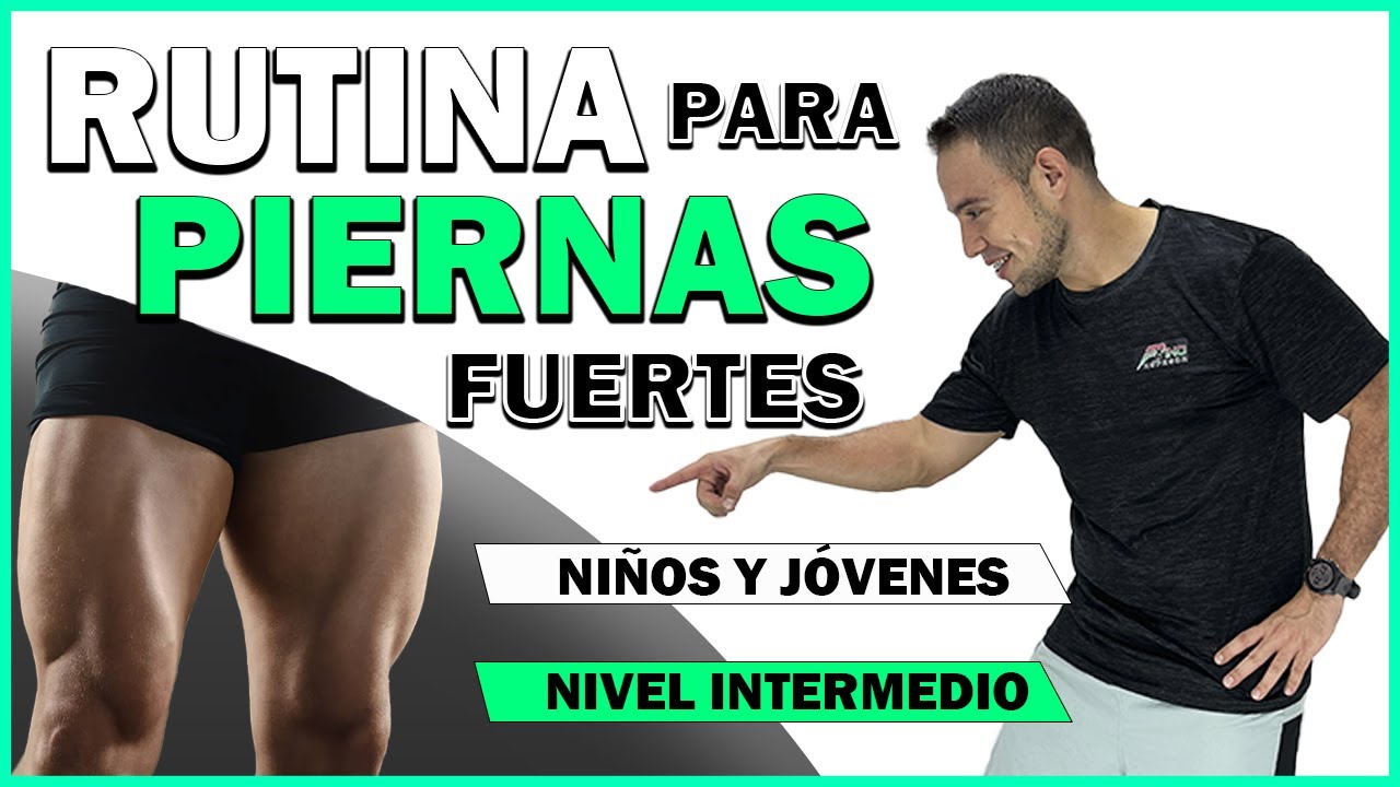 Ejercicio 🔴 para Niños y Jóvenes [Piernas Fuertes – Nivel Medio]