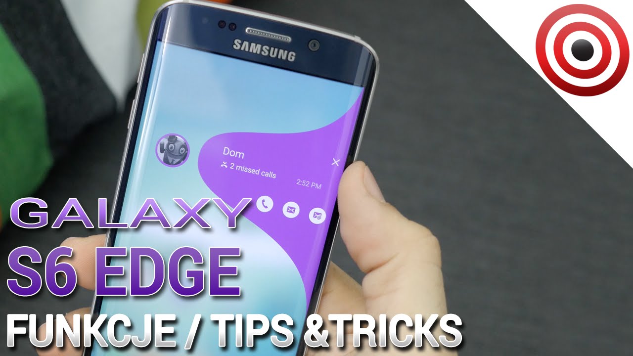 Samsung Galaxy S6 Edge - Funkcje krawędzi - Tips & Tricks - Prezentacja PL