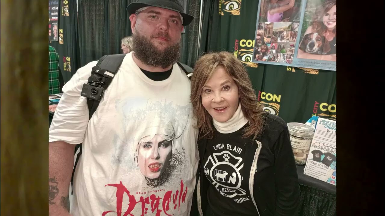 Steel City Con in Monroeville, PA. 4/5/2025. Meeting Linda Blair, Christopher Lloyd, and more.