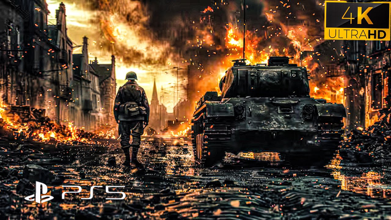 The world War II LOOKS ABSOLUTELY TERRIFYING |Realistic graphics [4K 60FPS HDR] Call&nbsp;of&nbsp;Duty