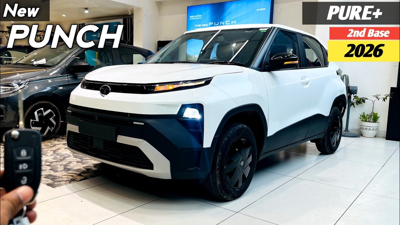New Tata Punch 2nd Base Model PURE Plus ❣️| मात्र ₹6.99 लाख में New Tata Punch का Most VFM Variant 🤑