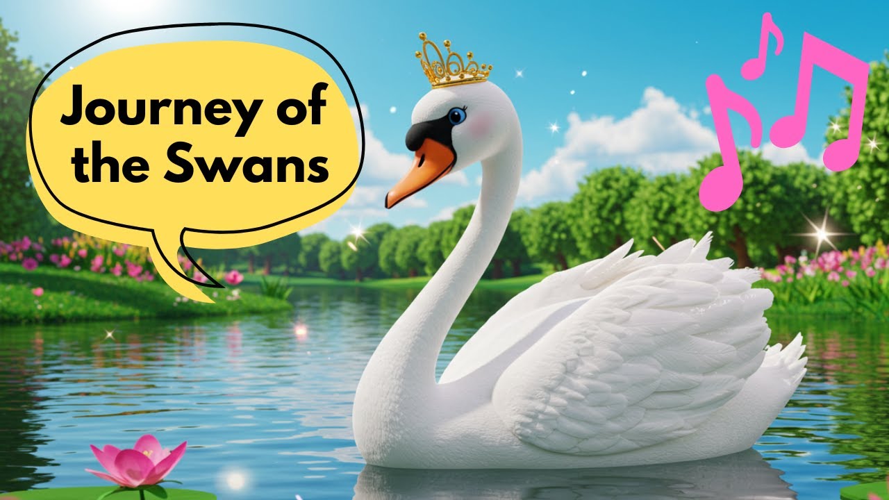 Journey of the Swans / Kids' Songs / Animal Songs for Kids / Whiskers & Whistles