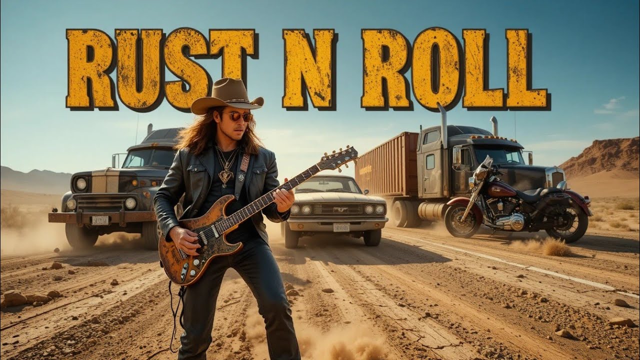 Ultimate Road Trip Rock Anthems for Rebels | RUST N ROLL MUSIC 🔥🛣️#RoadTripRock
