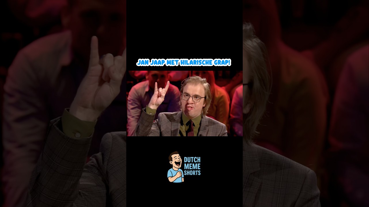 JAN JAAP MET HILARISCHE GRAP BIJ SLIMSTE MENS!