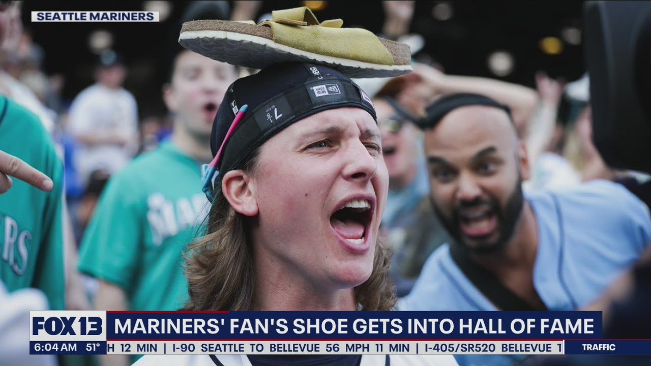 Mariners' 'Rally Shoe Guy' leads to historic comeback to advance in playoffs | FOX 13 Seattle