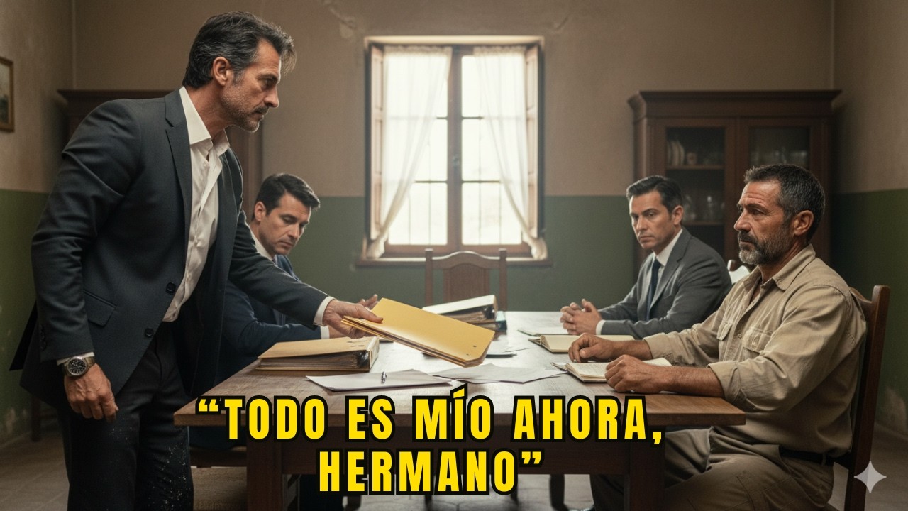Mi hermano robó mi HERENCIA...6 meses después tuvo que pedirme trabajo para no morir de hambre