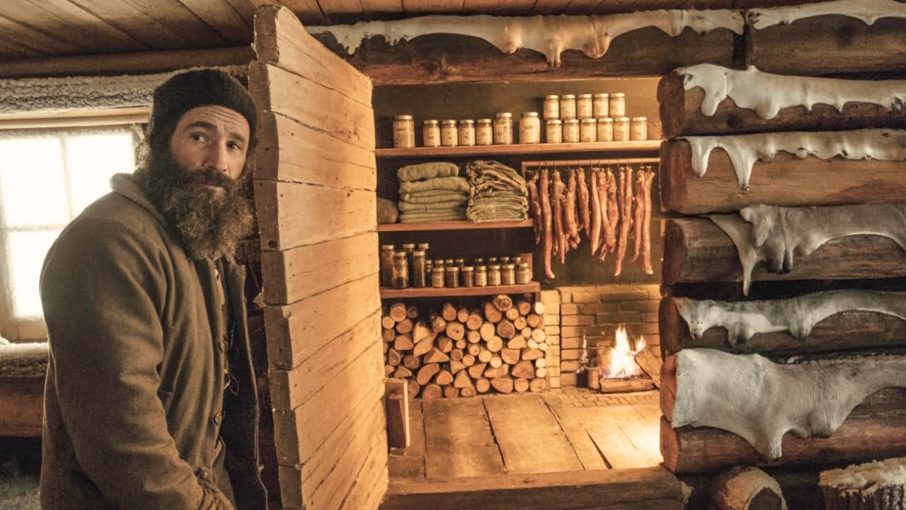 How One Mountain Man’s “Hidden” Winter Room Stayed Warm When the Blizzard Buried the Ridge