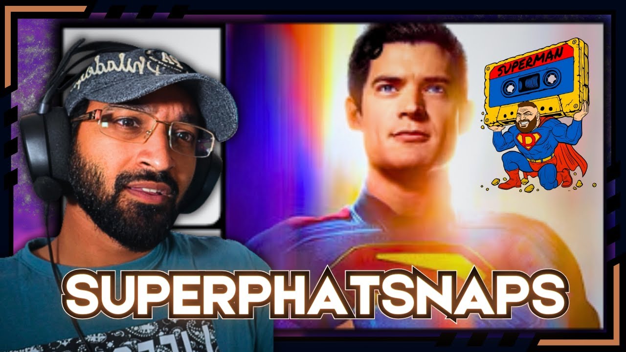 Daddyphatsnaps - Superman Rap (reaction)