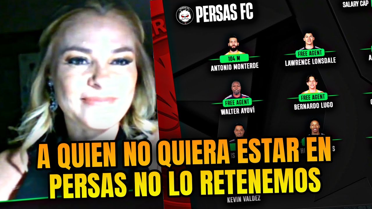 GABY ES ENTREVISTADA EN EL MERCATO CON PERSAS FC