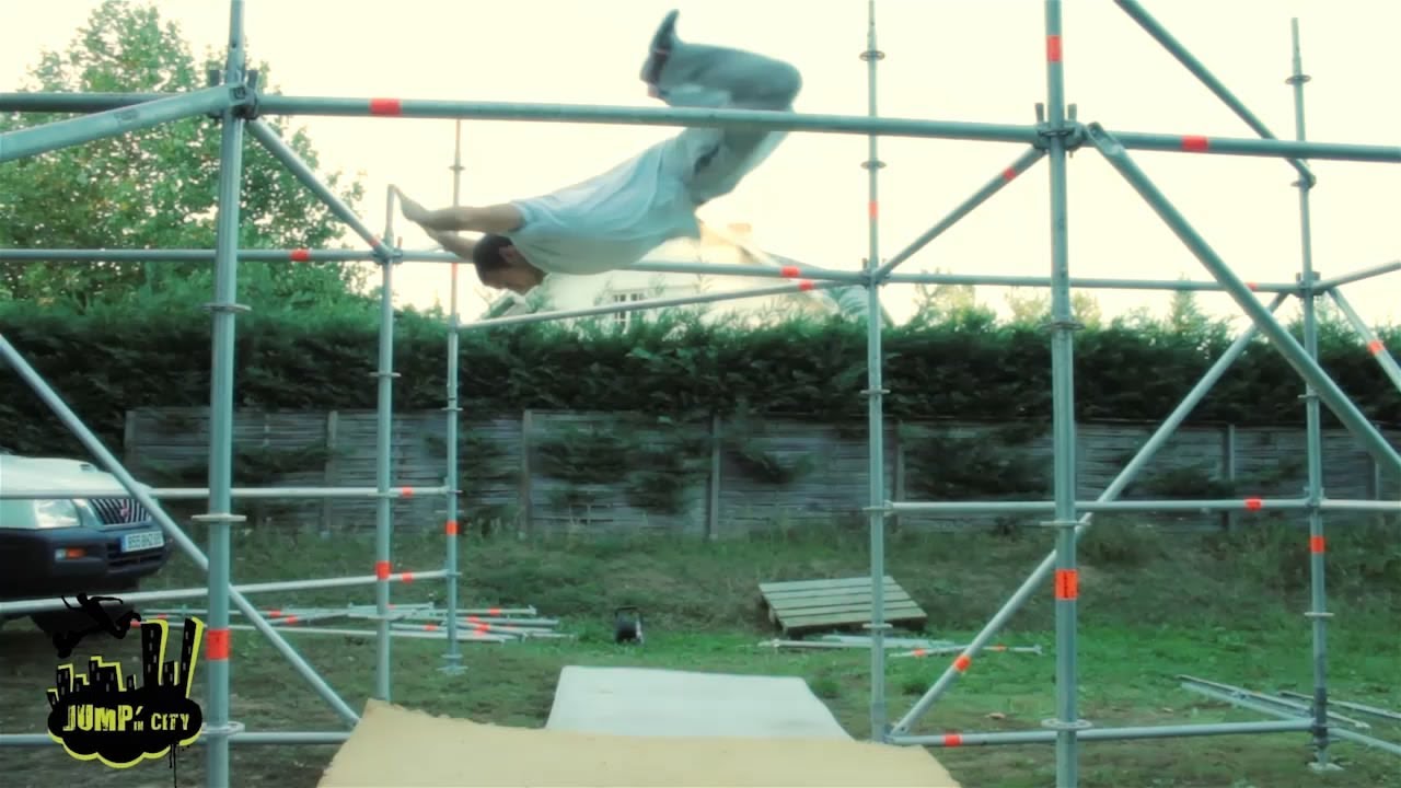 Niels Dalery Training Parkour/Freerun/Gym