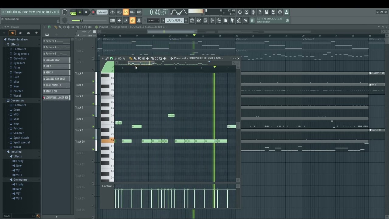 BUCKSHOT - IF I HAD A GUN INSTRUMENTAL & BREAKDOWN