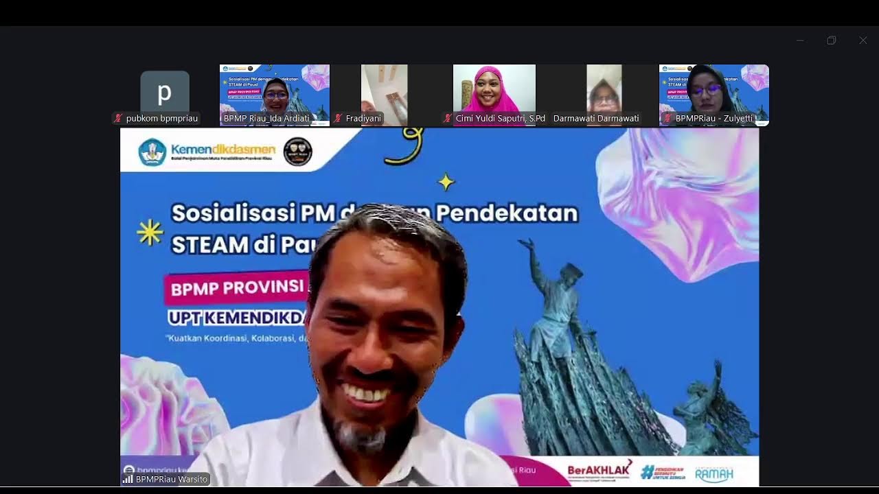 Sosialisasi PM dengan Pendekatan STEAM di PAUD