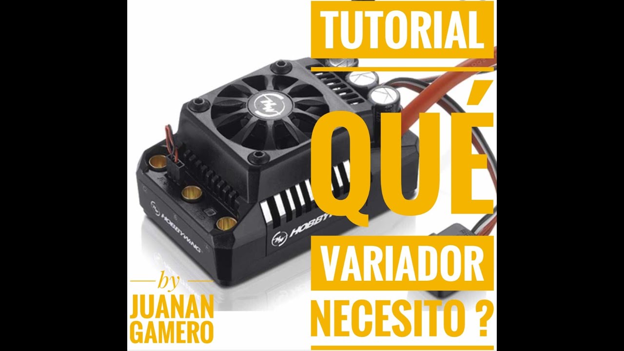 TUTORIAL, que variador necesito?