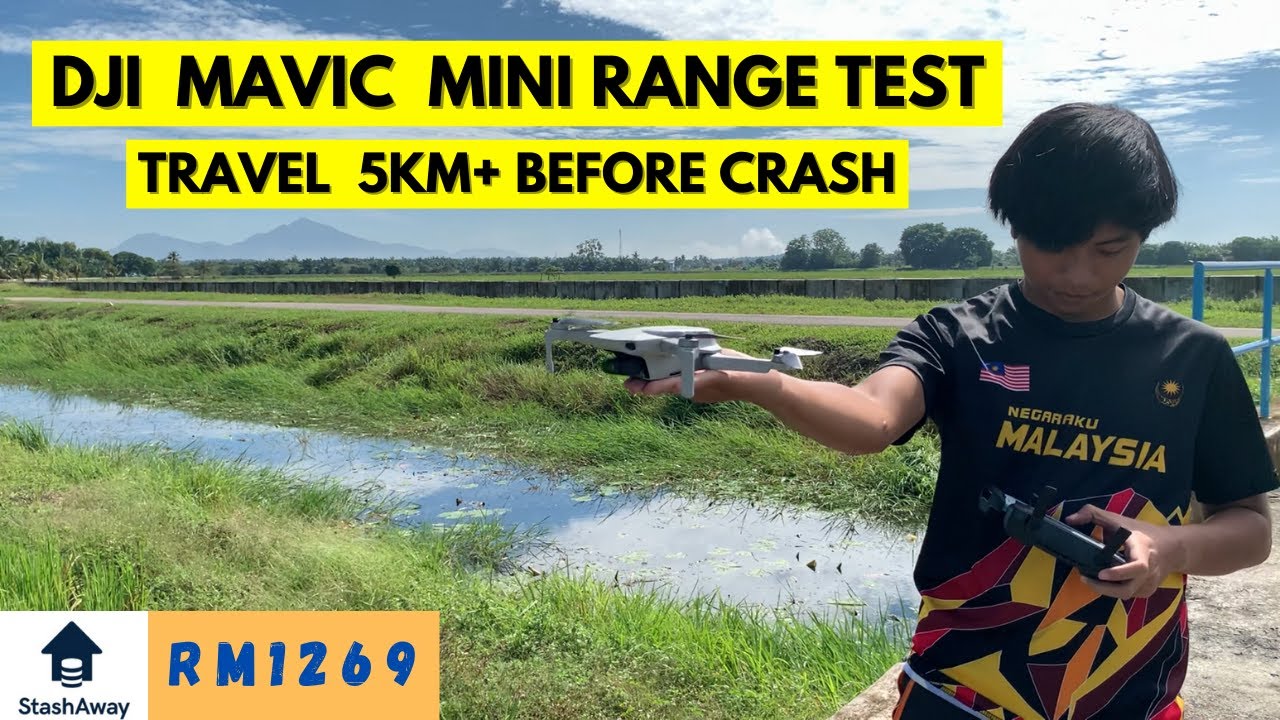 DJI Mavic Mini Range Test (5km+) | Drone  Lost Connection Suddenly Then  Lost  It   | DausDK