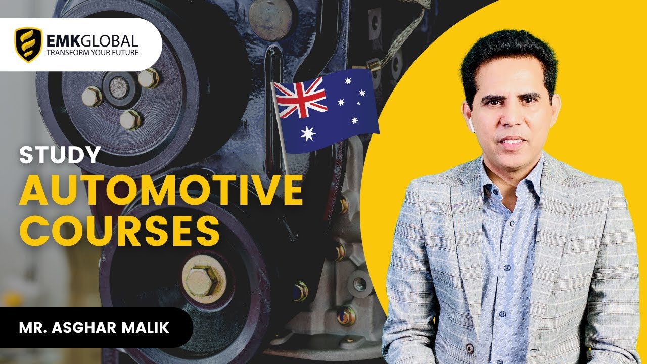 Study Automotive Courses in Australia - EMK Global Pakistan