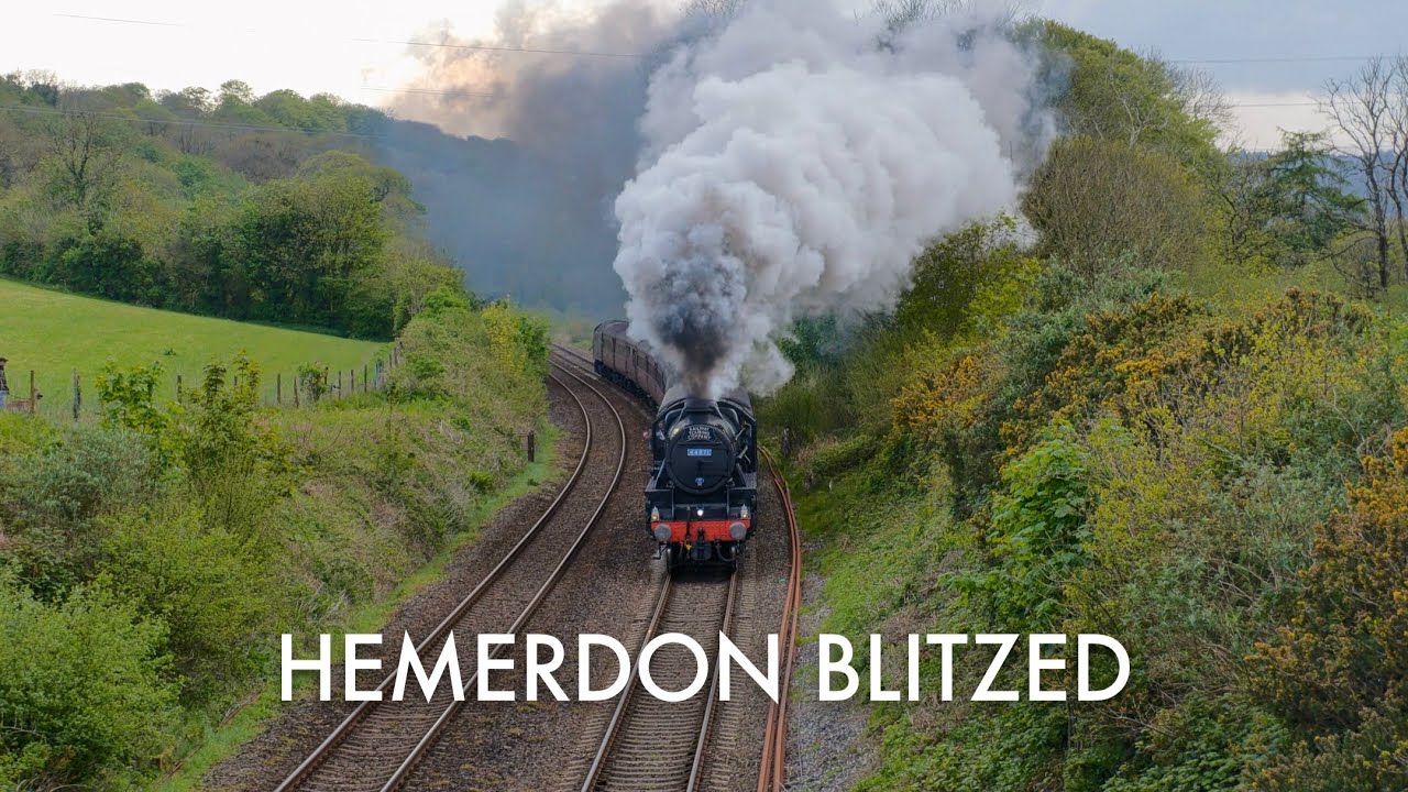 Hemerdon Blitzed - 44871 on the Royal Duchy storms the West Country Banks - 2024