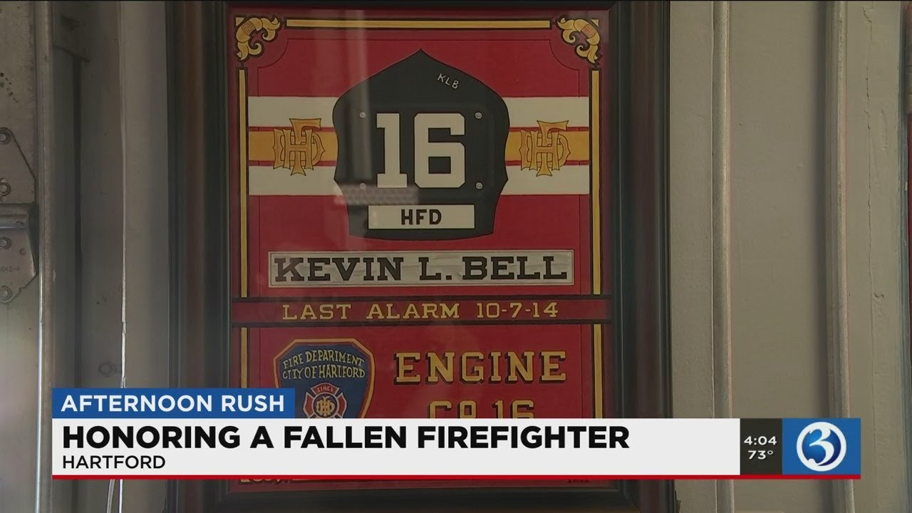 Hartford Fire Department honors Kevin Bell