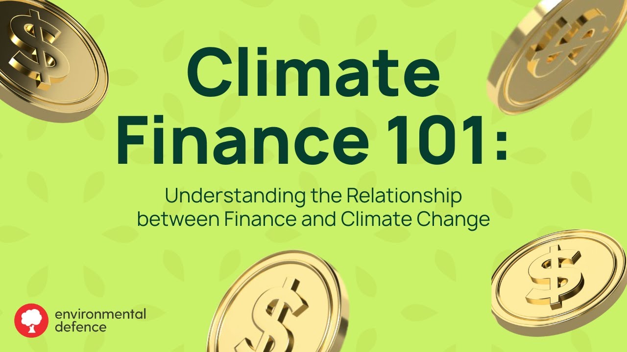 Climate Finance 101: Understanding the Relationship Between Climate and Finance