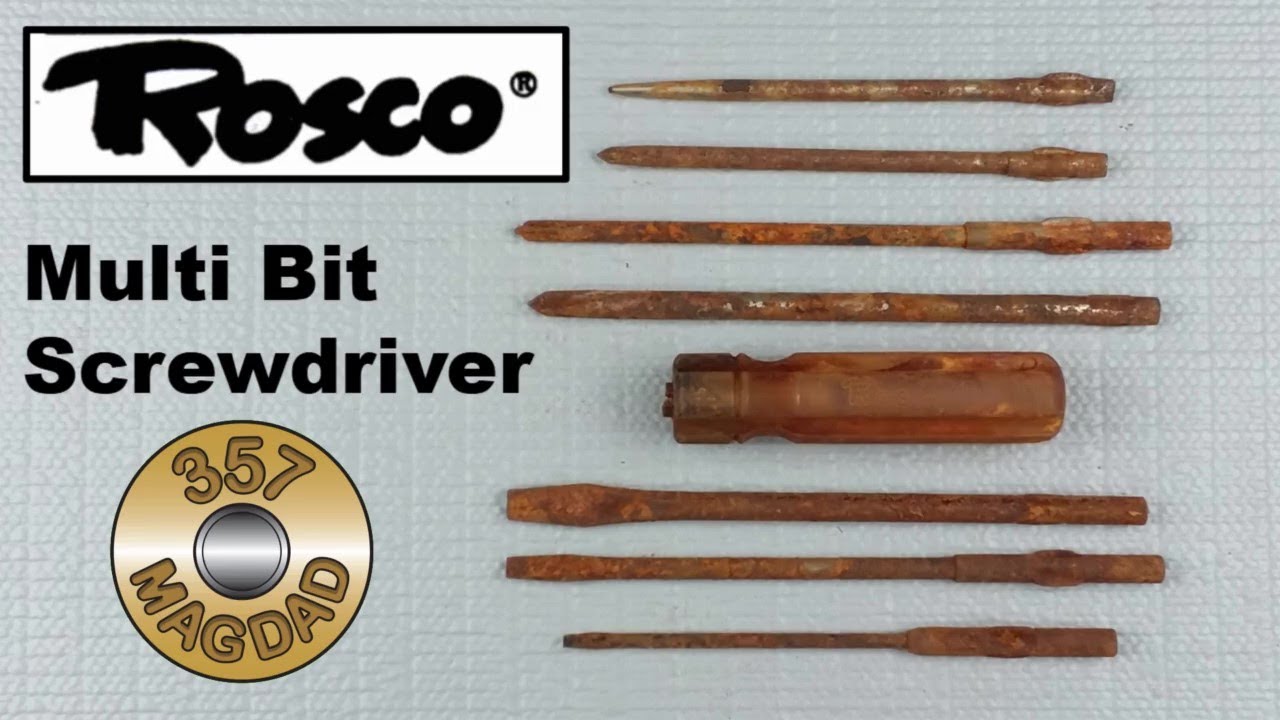 Hand Tool Restoration - Rosco Multi Bit Screwdriver