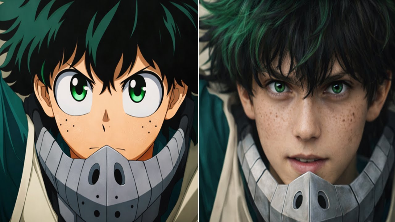 My Hero Academia AI Live Action – Characters Reimagined