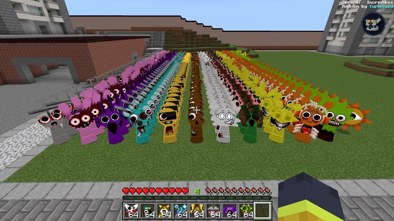 Incredibox Apocalypse Sprunki MOD in Minecraft PE