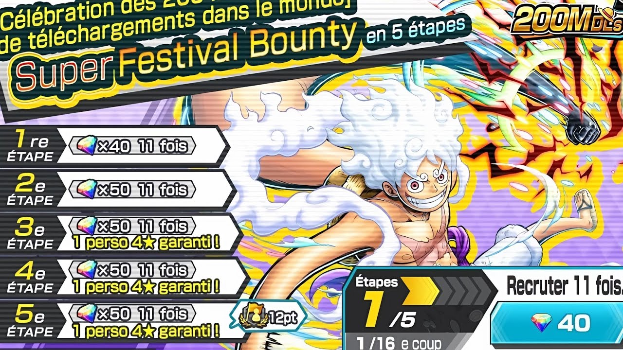 SUMMON LUFFY GEAR 5 V2!!! I ABSOLUTELY NEED THIS CHARACTER 🔥 🔥 | ONE PIECE BOUNTY RUSH