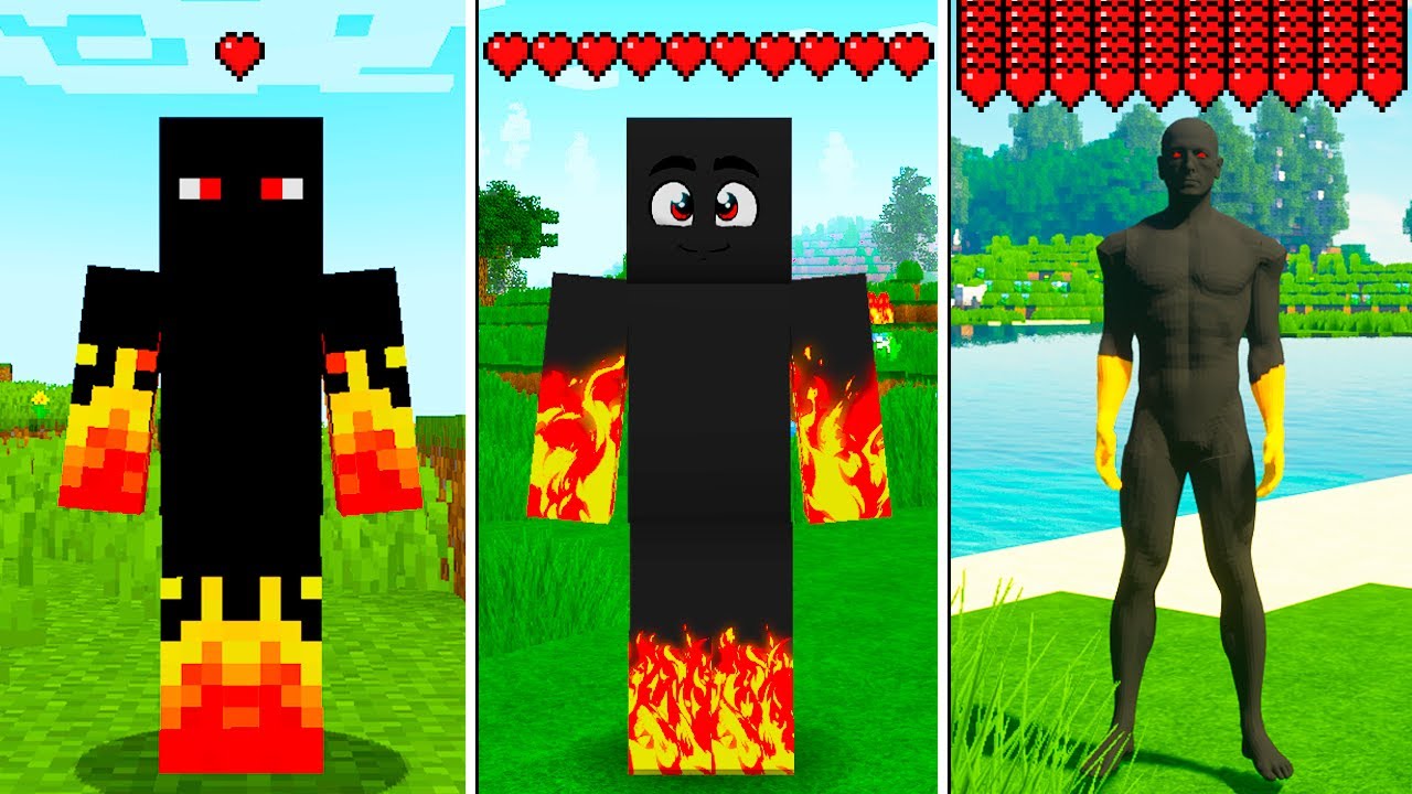 MINECRAFT VAI FICANDO MAIS REALISTA