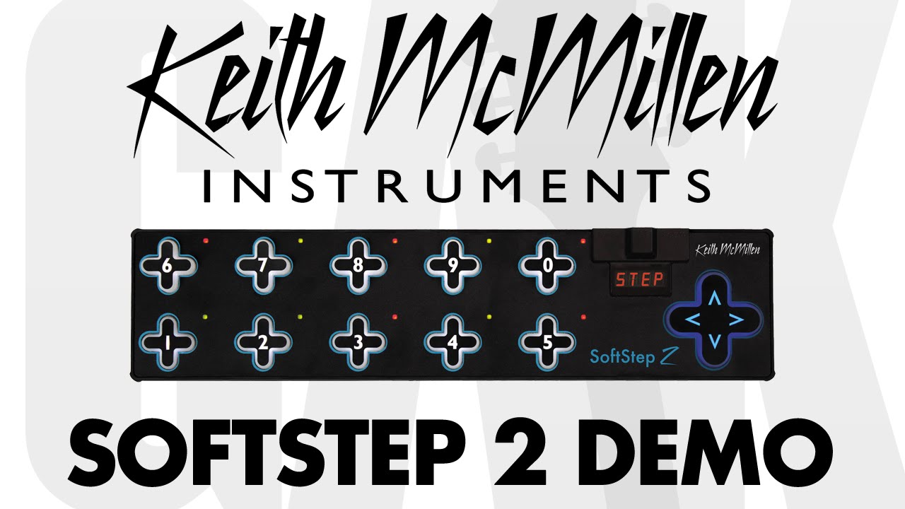 Keith McMillen - SoftStep 2 Foot Controller Demo at GAK