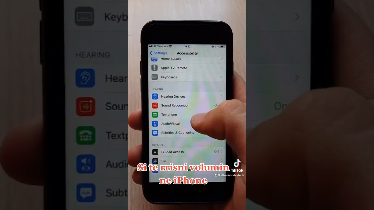 Si Te Rrisim Volumin ne iPhone
