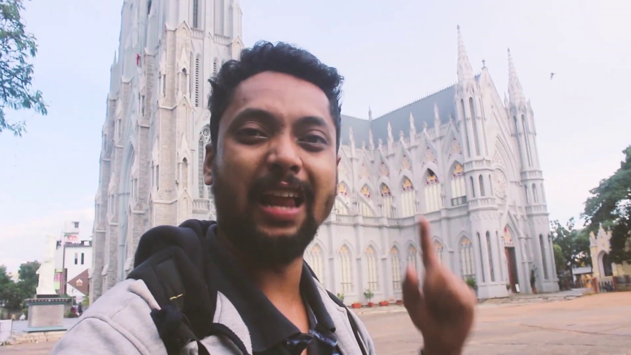 We visited the St Philomena's Church, Mysore, India | Travel vLogs | jQuest