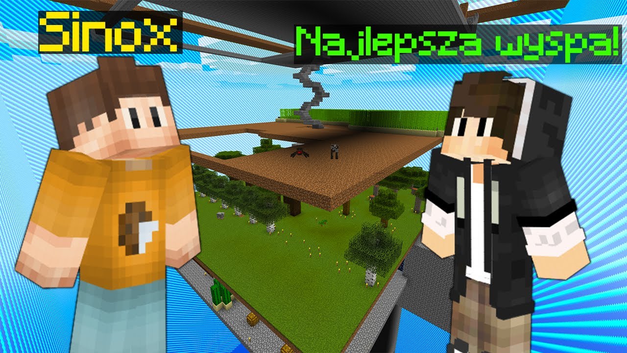 OCENIAM WASZE WYSPY Z SINOXEM w Minecraft!