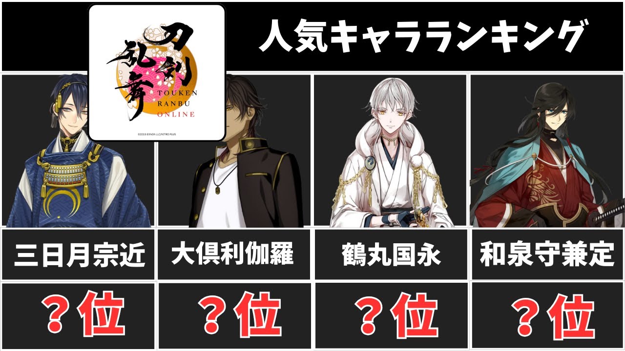【刀剣乱舞】人気キャラランキングTOP10！鶴丸国永が1位の理由とは？【ずんだもん・四国めたん】