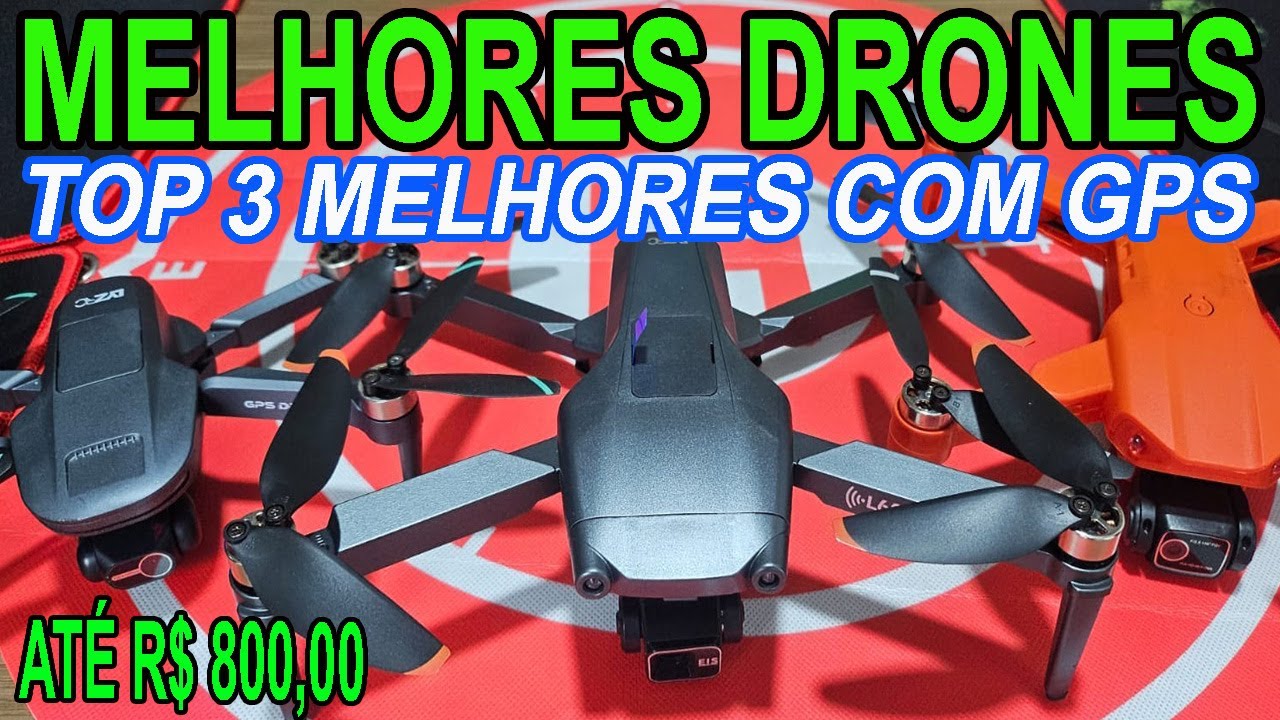Top 3 Melhores drones com GPS At&eacute; R$ 800 os melhores drones com GPS em promo&ccedil;&atilde;o drones otimo custo