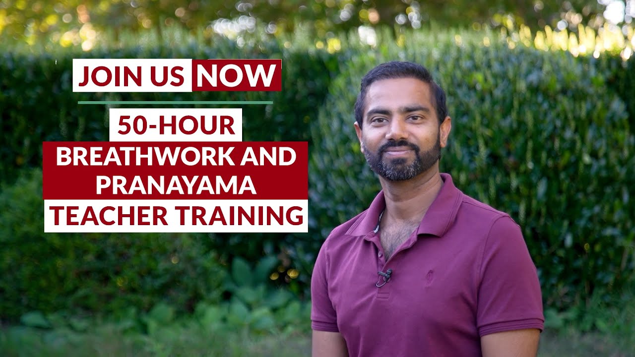 Become a Certified Breathwork & Pranayama Teacher | 50-Hour Breathwork Certification