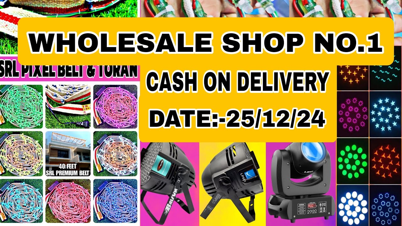 सजावट का नया सामान NEW YEAR DECORATION #PIXEL #TORAN #DECORATIONITEM #neon #wholesale