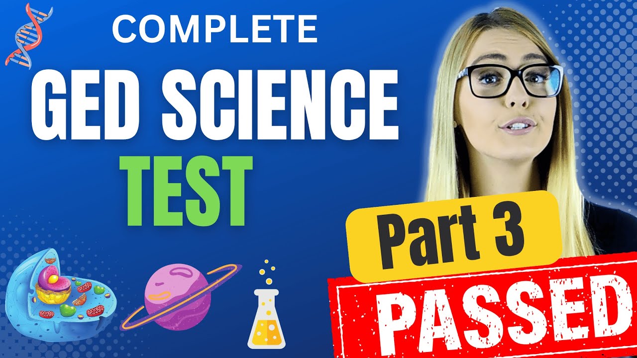ТЕСТ GED ПО ЕСТЕСТВОЗНАНИЮ — Сдайте GED с лёгкостью — ЧАСТЬ 3