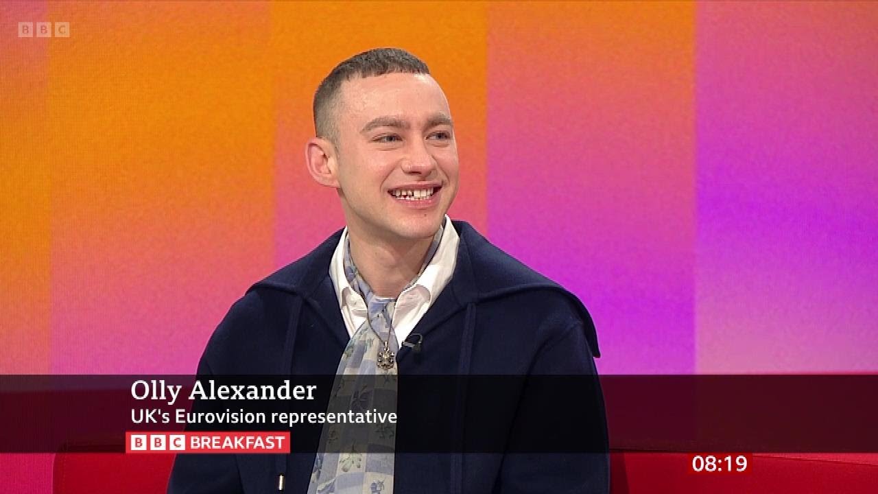 Olly Alexander (The UK's 2024 Eurovision Entry Representative) On BBC Breakfast [24.04.2024]