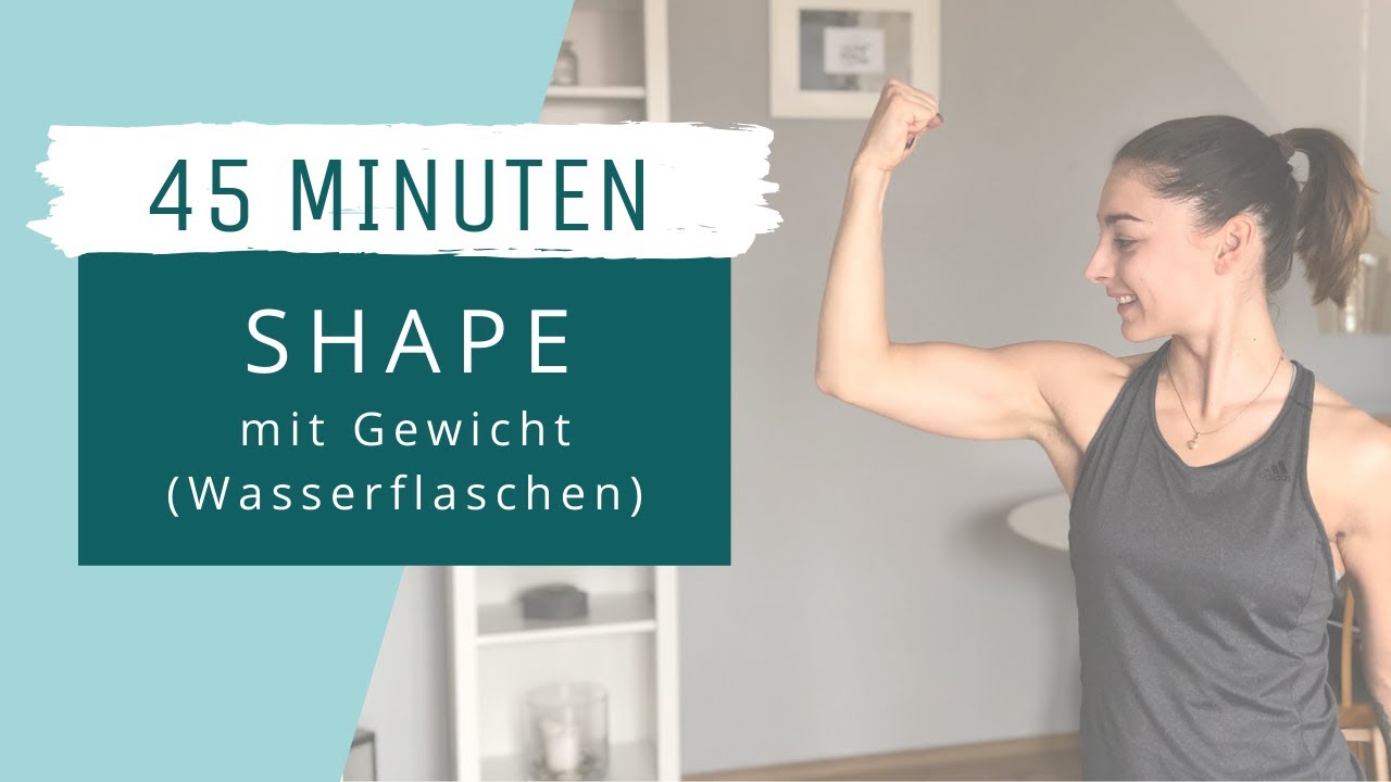 Shape - das Ganzkörpertraining mit Kurzhantel // SHAPE 4 // 45 Min. // 15.05.20 #homeworkout
