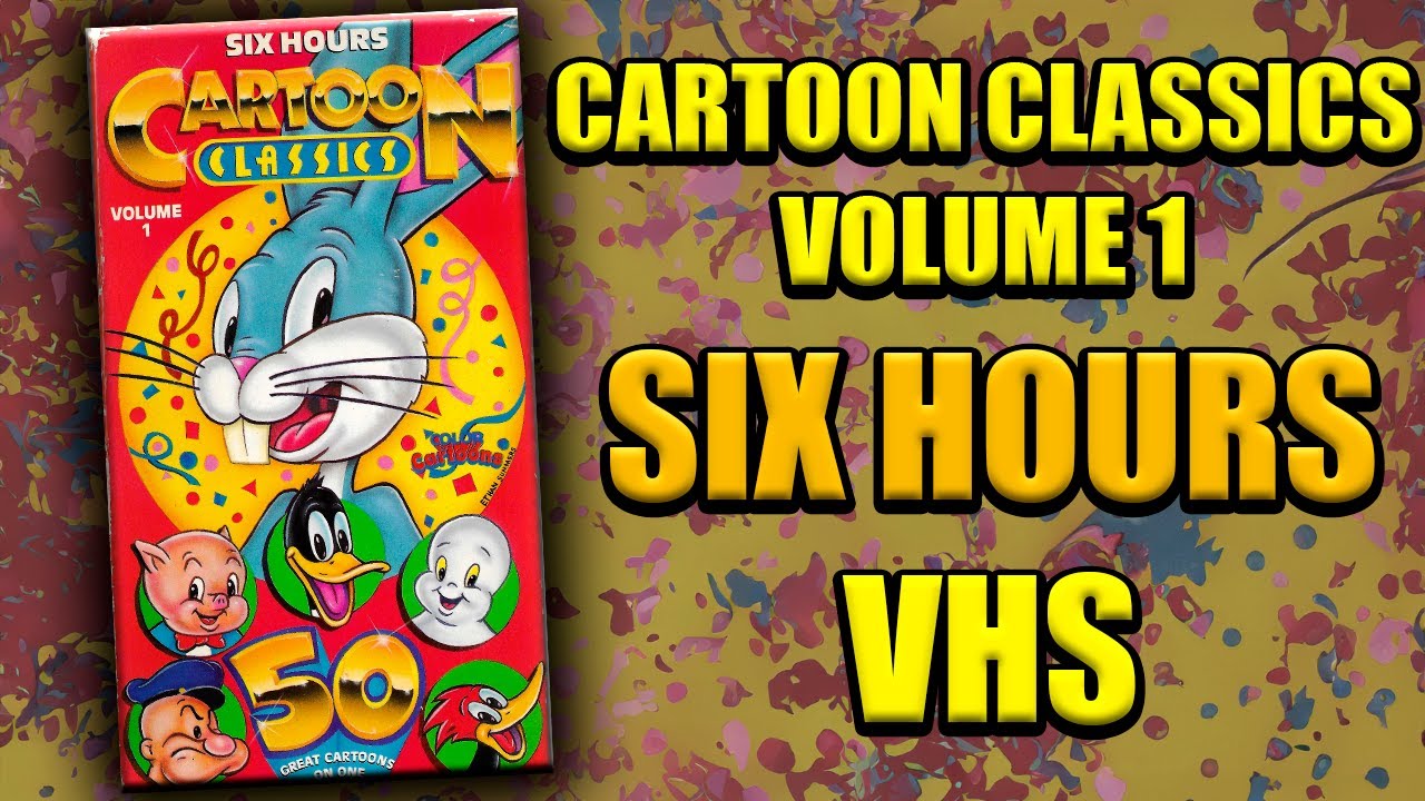 Cartoon Classics Volume 1 6 HOURS of Cartoons [Public Domain VHS]