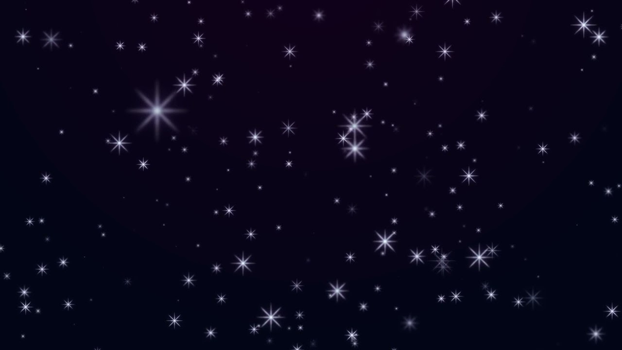 🌟 Schermo Blu Cielo Stellato 🌠 | Sfondo Magico per TV | Illuminazione Notturna Relax & Meditazione